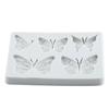 Butterfly Silicone Molds Butterfly Fondant Mold Cake Decorating Tools Cupcake Topper Chocolate Candy Craft Gum Paste Polymer Clay