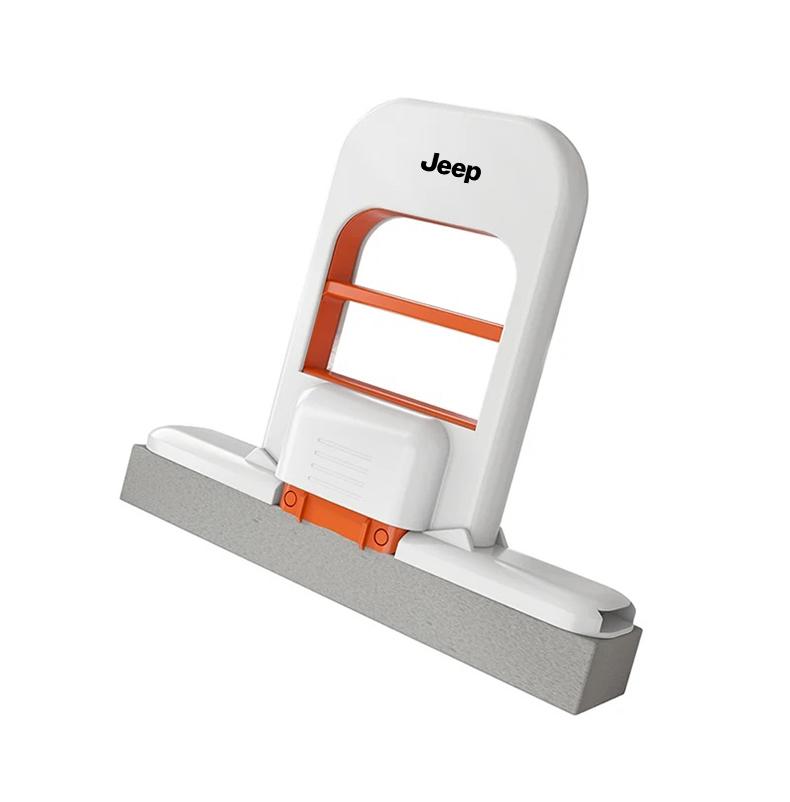Durable Multi-Functional Car Mini Mop Retractable Wet Dry Dual Use for Jeep Renegade Wrangler JK Grand Cherokee Car Accessories AMO1