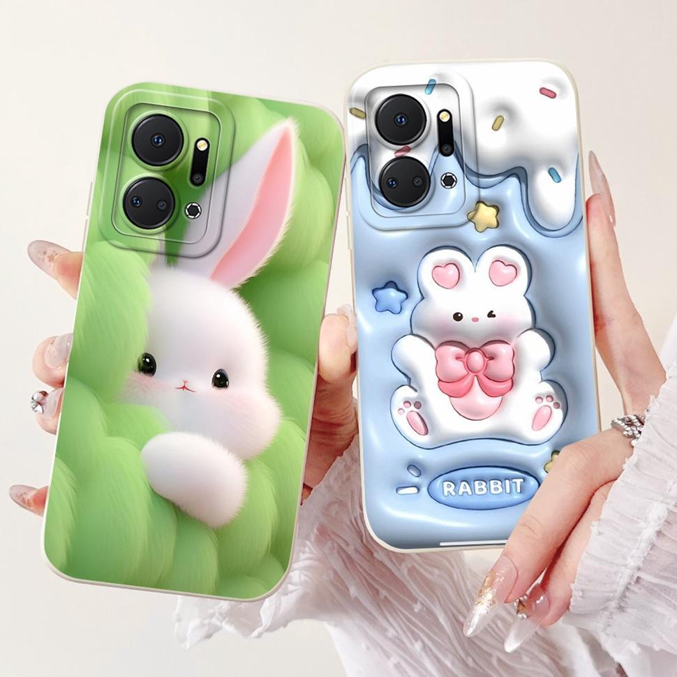 Luxury Painted Cover For Honor X7a 4G Case 2023 Silicone Soft Fundas Phone Case For Honor X7A X 7a HonorX7a Coque Capa