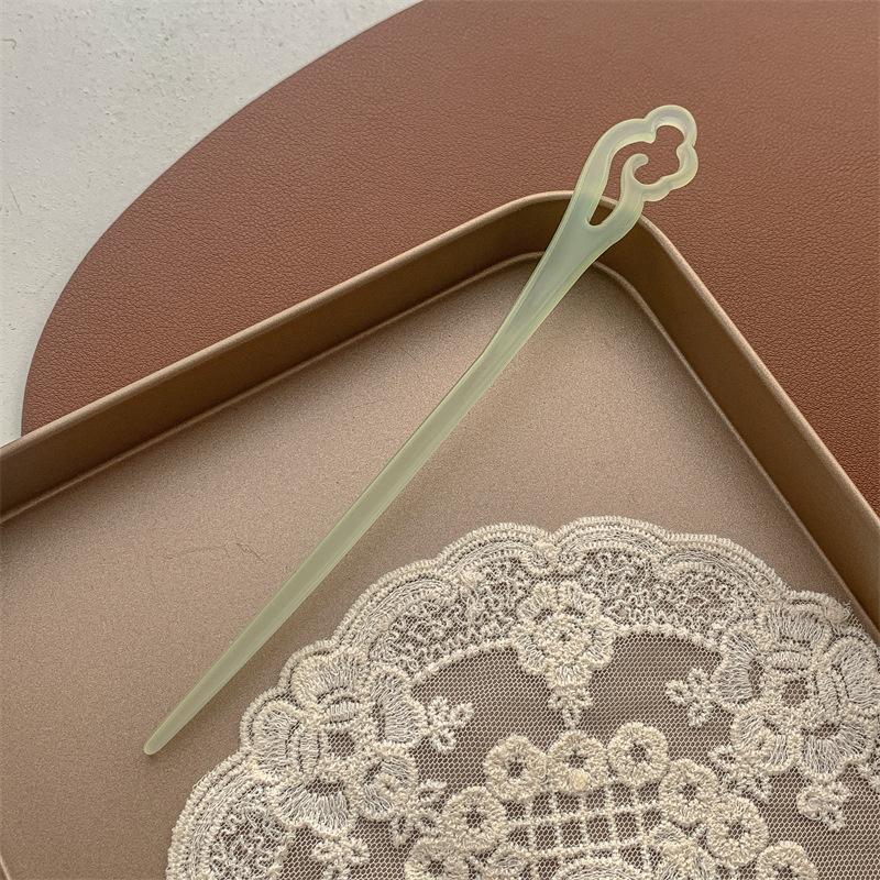 Elegante Haarspangen im chinesischen Stil, Haarnadeln, traditionelles geometrisches Blumendesign, Frisur-Accessoire, Damenschmuck, Haarnadel, Haarnadel