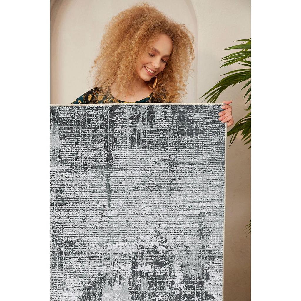 Dekorativní protiskluzová základna Vintage vzorovaný koberec do obývacího pokoje Speciální design, tenký, omyvatelný koberec