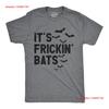 Mens Its Frickin Bats T Shirt Funny Halloween Spooky Season Bat Lovers For Vintage Washed Versatile Comfortable Graphic