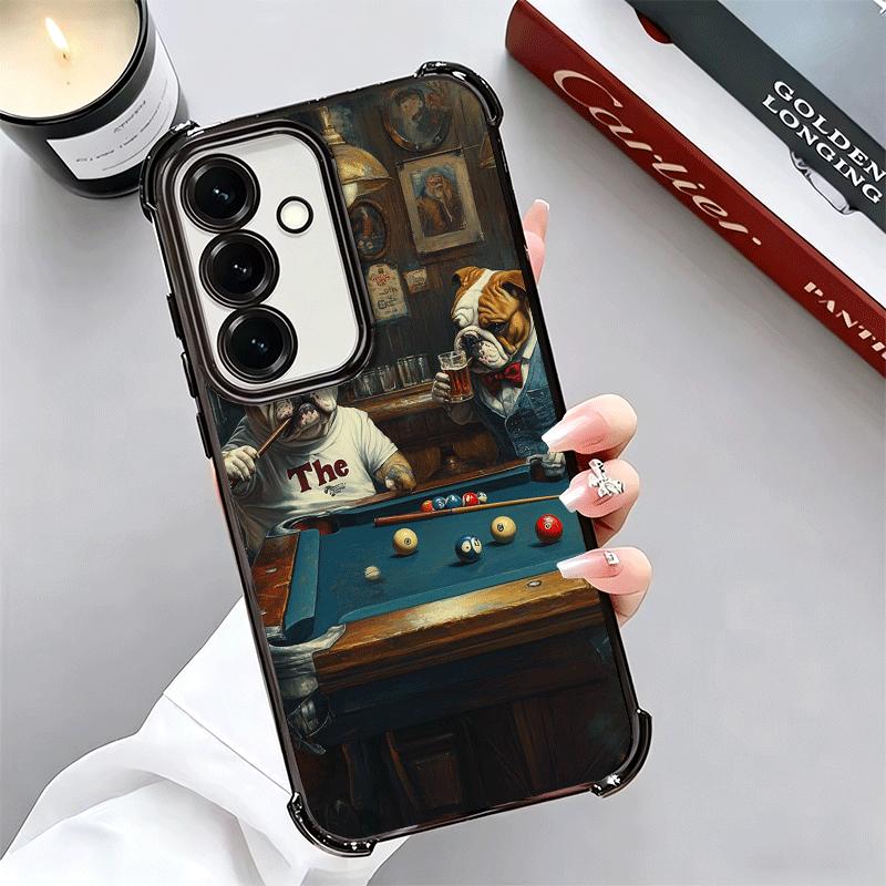 Number Eight Billiard Ball Soft Phone Case For Samsung A17 A27 A07 A37 A57 A16 A56 A15 A55 A14 A54 A13 A53 A26 A36 A25 A35 A24 A
