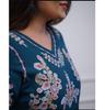 Indisches pakistanisches Designer-Midikleid Kurti Bollywood Party Wear Top Tunika Kurta Kleid