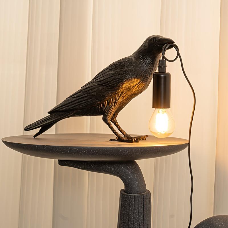 Resin Wall Lamp Animal Decoration Bird Table Lamp Nordic Simple Creative Bedside Night Lamp