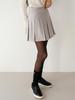 Nitina Wool Blend Pleated Skirt Ii L/Gy