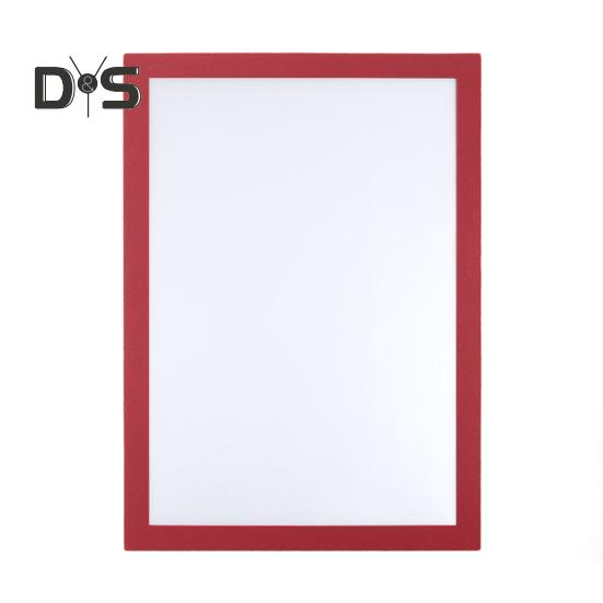 Moldura magnética para fotos, suporte para fotos autoadesivo, tamanho A3/A4, porta-documentos, moldura de exibição para parede, porta, janela, geladeira