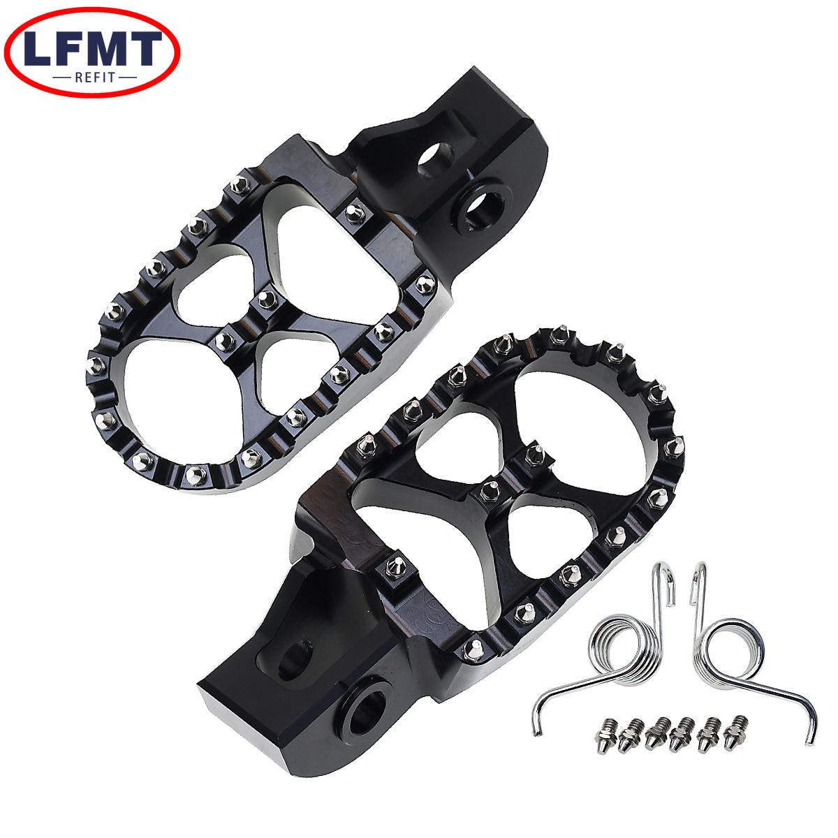 

Motorcycle CNC 2023 New Foot Pegs Footpegs Pedals For KTM EXC EXCF SX SXF XC XCF 125 150 250 300 350 450 500 2017-2020 2021 2022 чорний