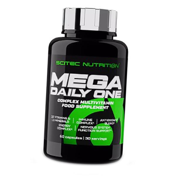 

Vitamins and Minerals, Mega Daily One, Scitec Nutrition 60caps (36087008) 60caps