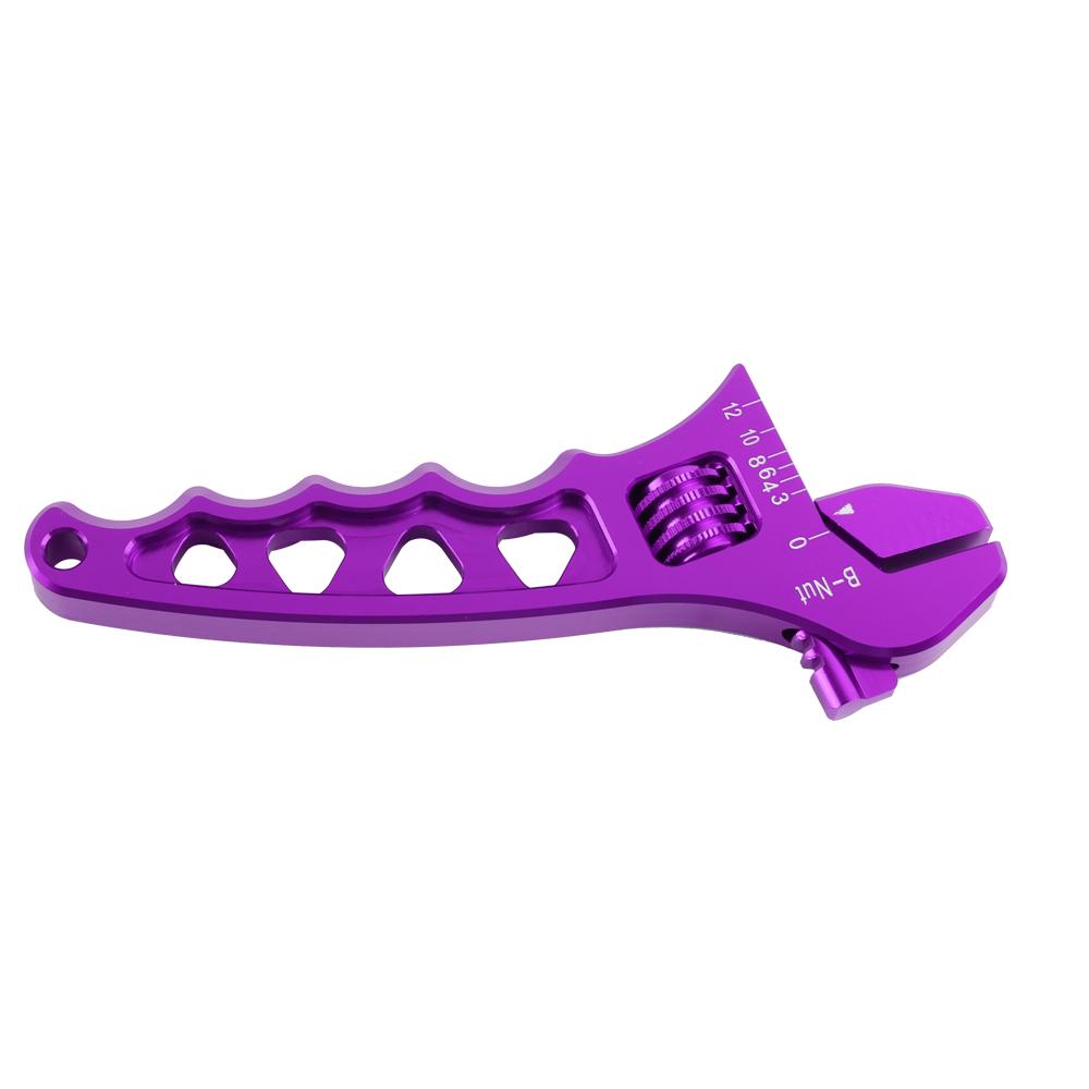 Adjustable Wrench AN 3 4 6 8 10 12 Aluminum WRENCH HOSE Fitting Tool Aluminum Spanner AN3-AN12