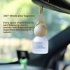 Car Aromatreatment Matte Semi-transparent Round Head To Smell Fresh Car Fragrance Car Perfume Pendant