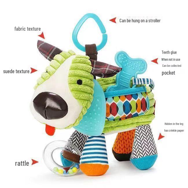 Washable Plush Cartoon Animal Dolls - Seven Styles for Children