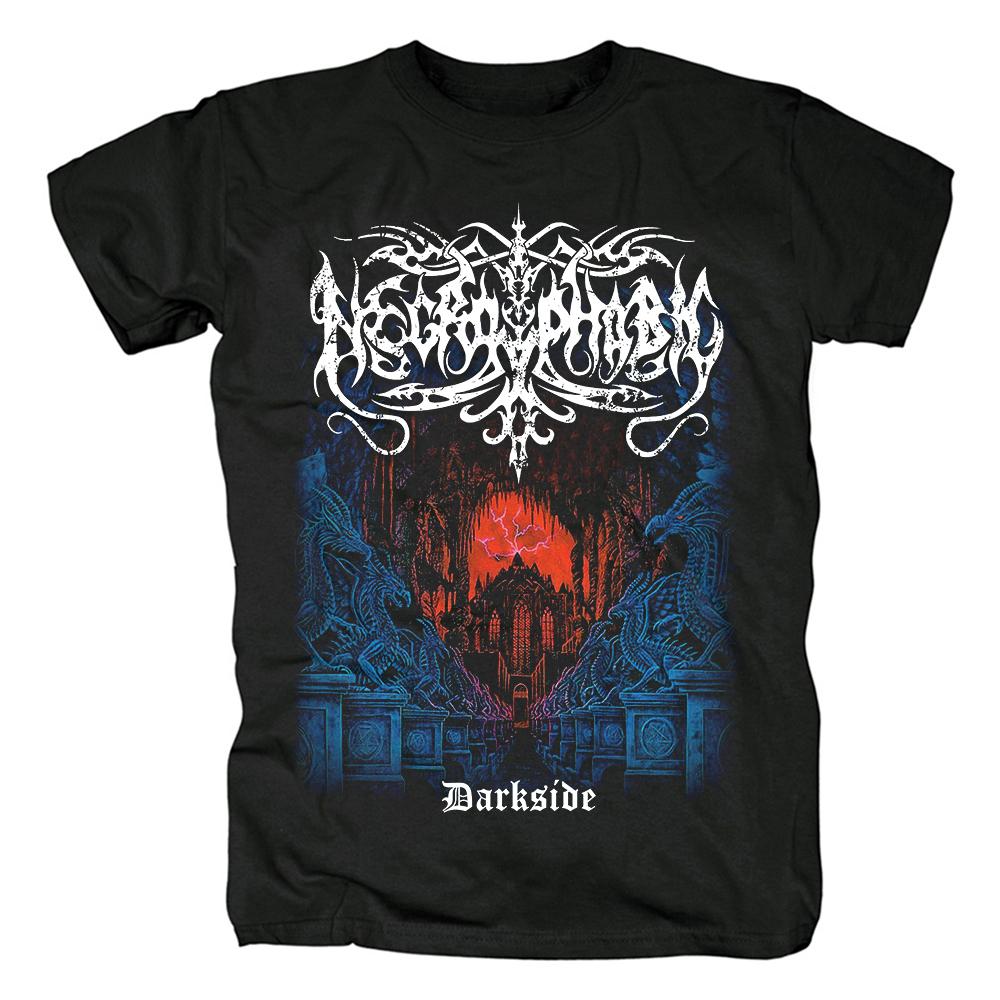 Dark Heavy Metal Necrophobic T Shirt Unisex Mode Sommer Tops Harajuku Streetwear Hip Hop O Hals Baumwolle T-Shirts Unisex T-shirt