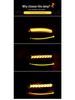 Toyota Prado Land Cruiser Rearview Mirror Yellow Light Sequential Turn Signal