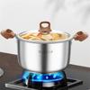 Thickened food grade 316 stainless steel pots Household gas induction cooker Special soup pot Congee cooking pots Steaming pot