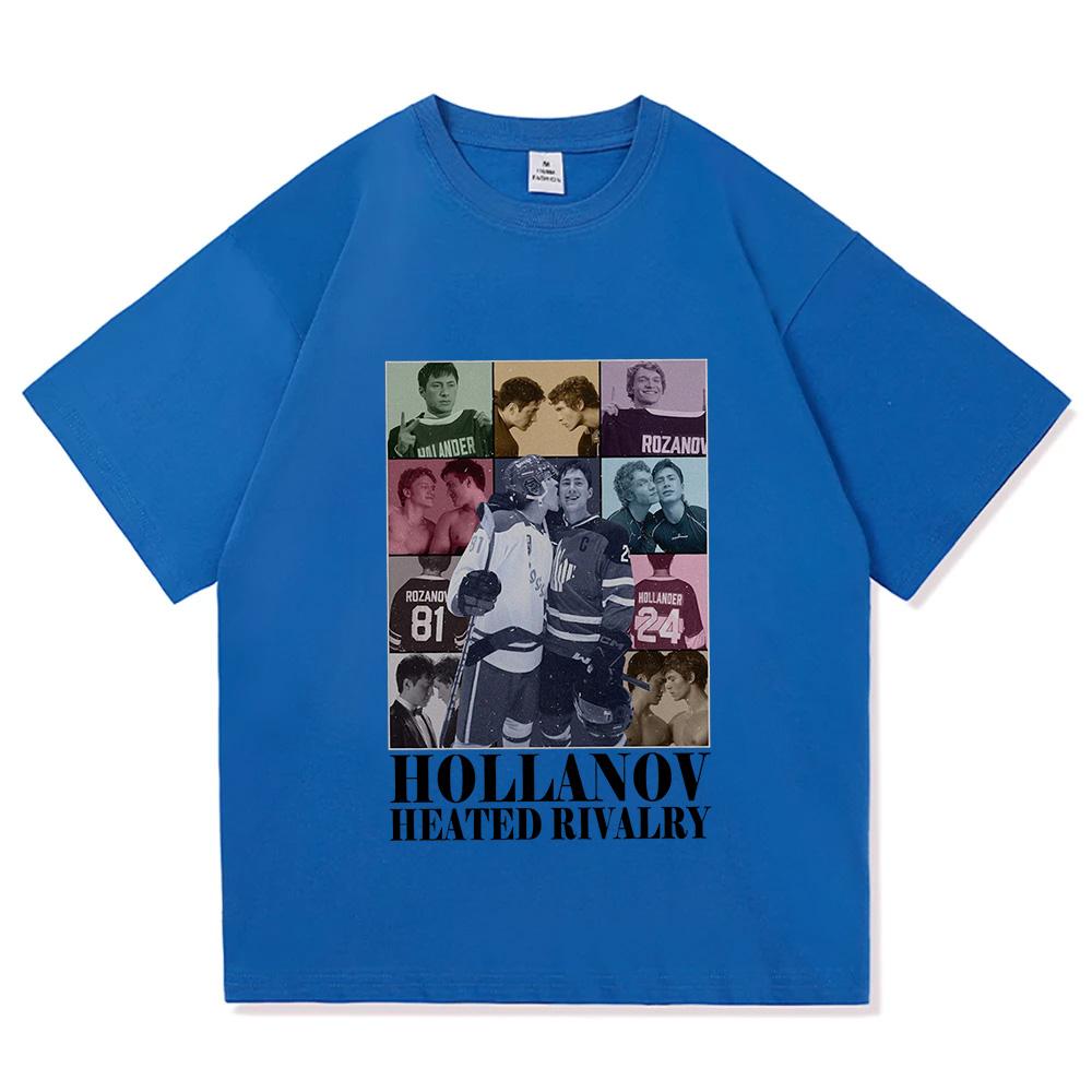 Comfort Cotton T Shirt Heated Rivalry Shane Hollander 24 Streetwear Men Women Casual Oversized T-shirts Fashion Tees High Street