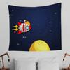 Space Tapestry Wall Hanging Tapestry Art Deco Blanket Curtain Hanging At Home Bedroom Living Room Decor
