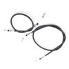 2PCS Rear Brake Cable Left/Right 540051201/540051202 Fit for Kawasaki Mule Gasoline Diesel 2x4 4x4