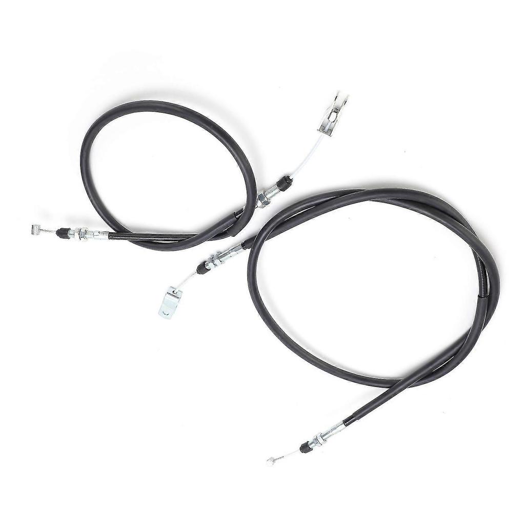 2PCS Rear Brake Cable Left/Right 540051201/540051202 Fit for Kawasaki Mule Gasoline Diesel 2x4 4x4