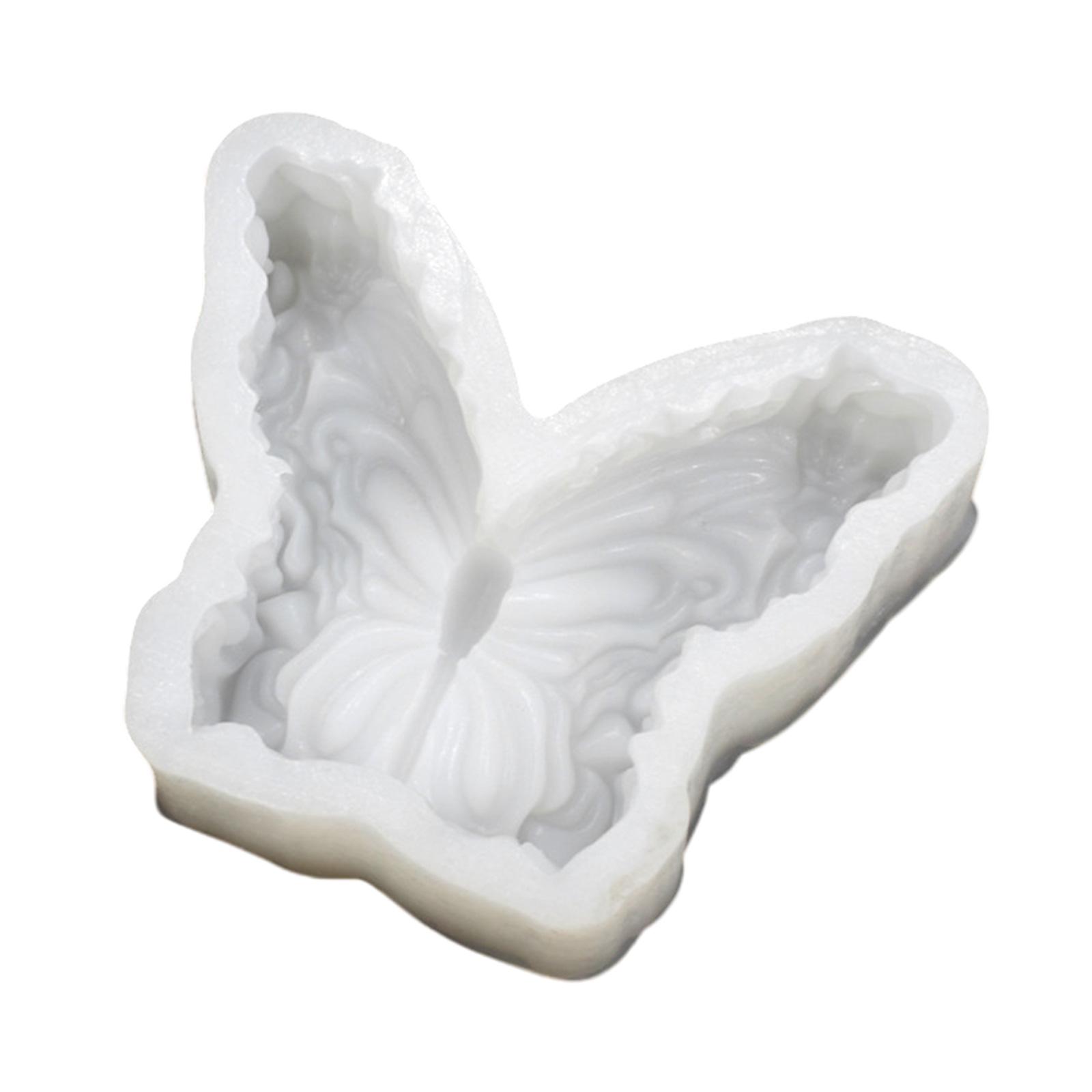 

3D Форма бабочки Силиконовые формы для свечей Эпоксидная смола Силиконовые формы для свечей Мыла Фондана Шоколадного торта Конфет для выпечки B