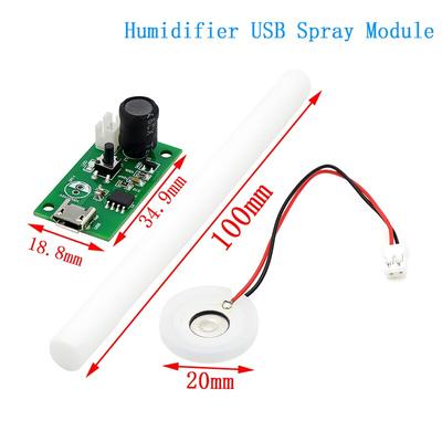 USB Mini nawilżacz zestawy diy Mist Maker i płytka drukowana sterownika Fogger atomizacja folii arkusz atomizera Mini oscylacyjny