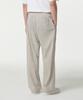 Musinsa Standard Cooling Deep Tuck Wide Elastic Waist Pants [Dusty Cream]