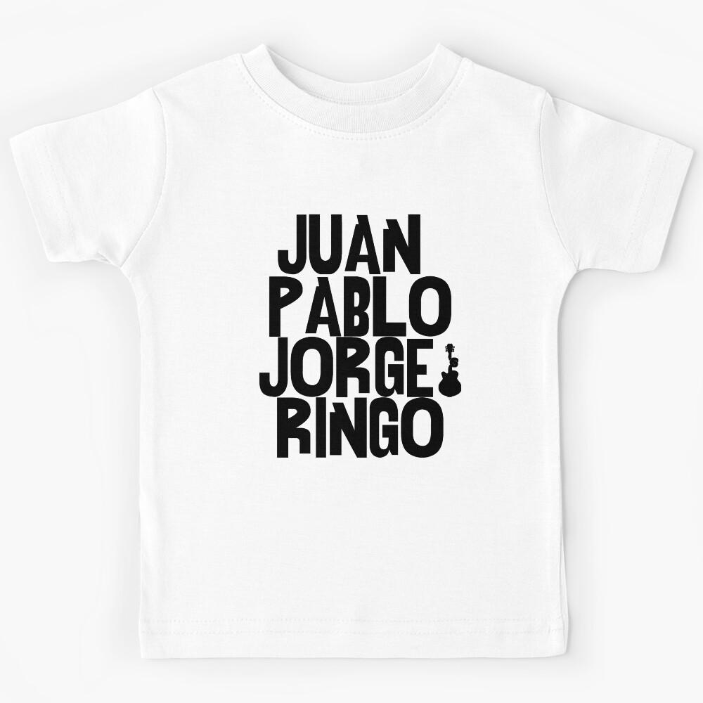 Spanish Fab Band Members Four 4 Kids T-Shirt 130