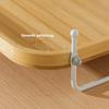 Durable Wooden Kitchen Shelf Multi-layer Seasoning Storage Corner Storage Rack Countertop Organizer Countertop Placement