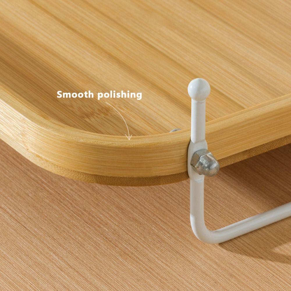 Durable Wooden Kitchen Shelf Multi-layer Seasoning Storage Corner Storage Rack Countertop Organizer Countertop Placement