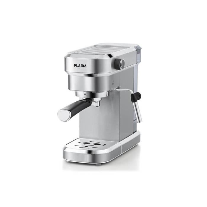 Machine À Espresso - Flama - 1256FL - 20 Bar - 1350W - 1.2L Avec Vapeur
