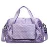 Polka Dot Multi-Functional Travel Bag - Large Capacity Fitness & Luggage Storage, Lightweight Handheld Shoulder Bag