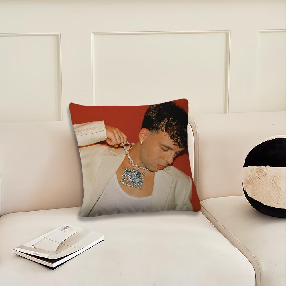 

Singer Quevedo B-Buenas N-Noches cushion cover Pillow Cover Decoration Room Home Sofa living Office Car Nordic Simplicity 12x12Inch