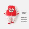 Newborn Winter Jumpsuit - Padded and Warm for Chinese New Year, Boys and Girls, Full Moon 100 Days