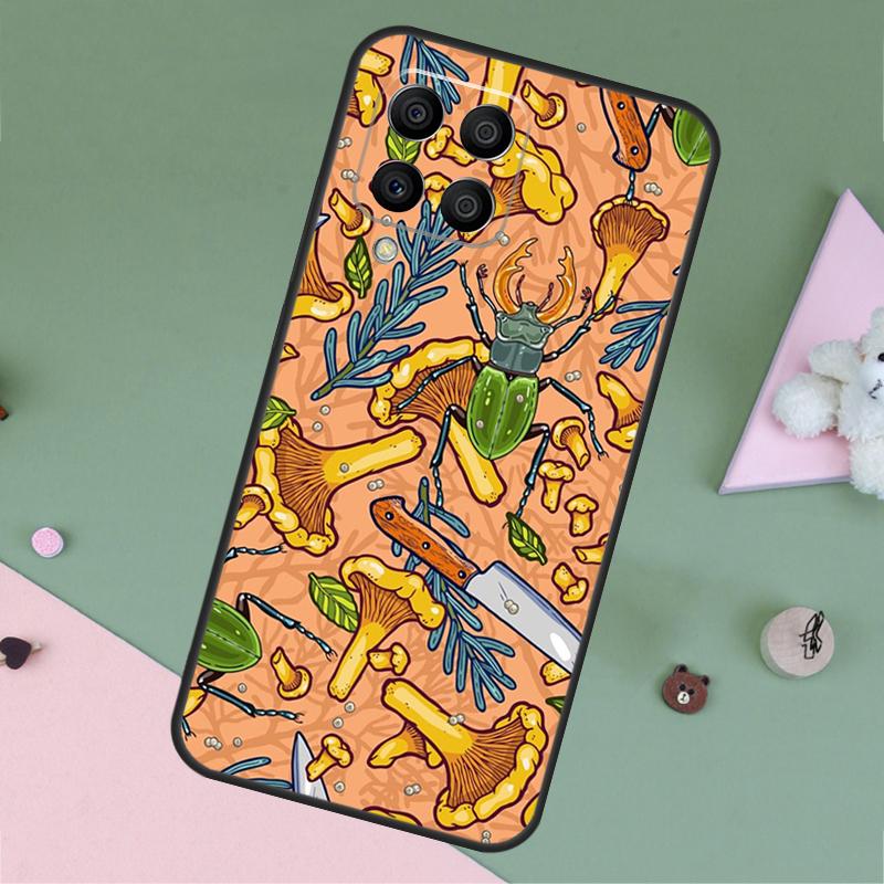 Pilzwald Für Samsung Galaxy M23 M12 M13 M14 M15 M35 M55 M34 M54 M33 M53 M31 M11 M32 M52 M06 M16 Hülle