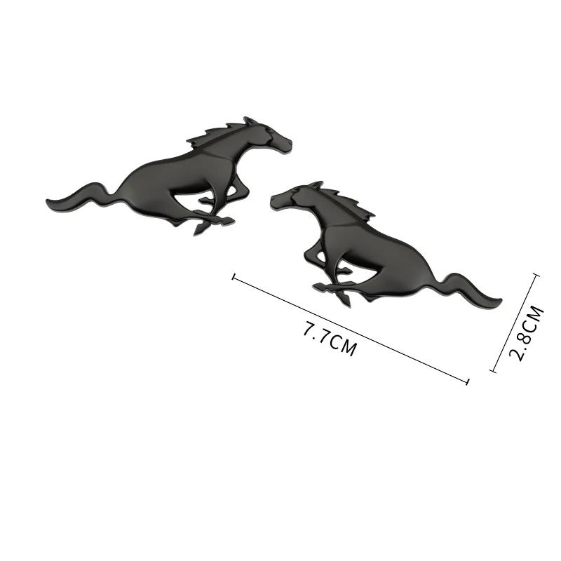 3D Metal Car Styling Body Trunk Emblem Sticker Decoration Auto Accessories For Mustang Focus Kuga Mondeo Max Fusion Ranger