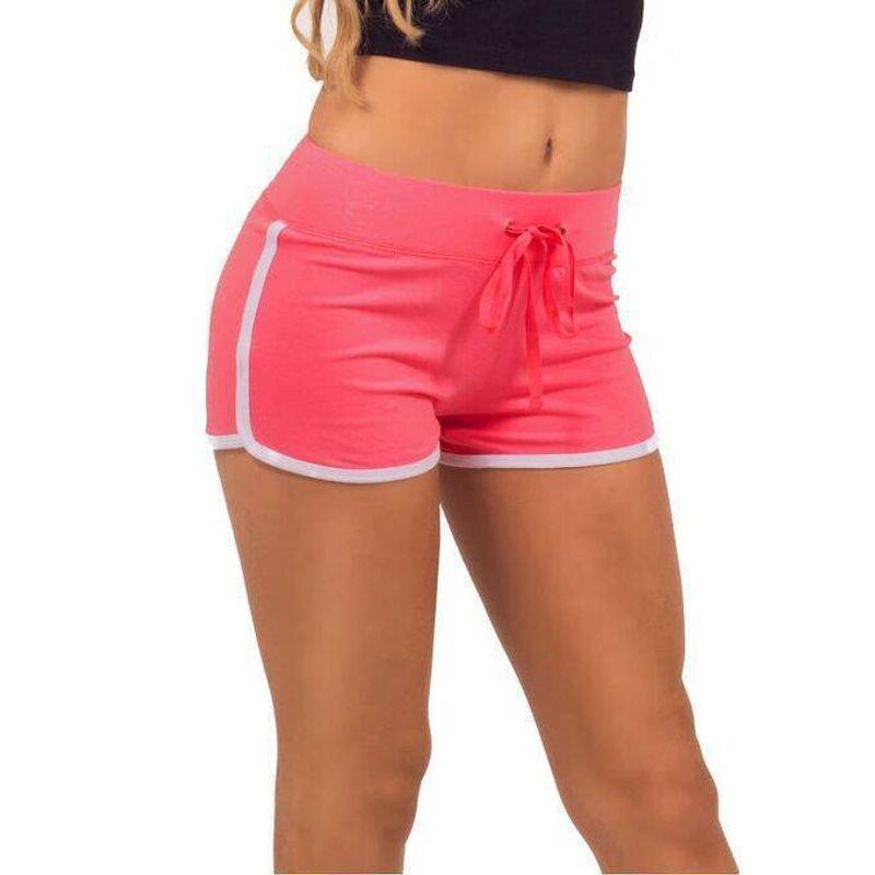 Nuovi Pantaloni da Tuta Estivi Casual alla Moda Sottili con Laccio da Scarpa Yoga Taglie Forti Pantaloncini Corti da Donna per Corsa