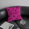 L-Lil Peepp Hells Boy Singer Cushion Cover Pillowcase Ultra Soft Skin Friendly Fabric Cloud Like Comfort & Concealed Zipper