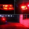 PHINLION 1157 LED Brake Light Bulbs, 2800 Lumens Super Bright 3014 103SMD 2057 2357 7528 BAY15D Red LED Bulb for Turn Signal Blinker Tail Stop