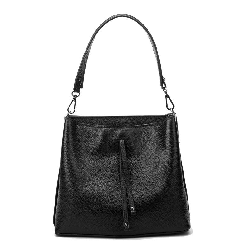 Cheap Shoulder Bag Women's Handbag First Layer Cowhide Fashion Leather