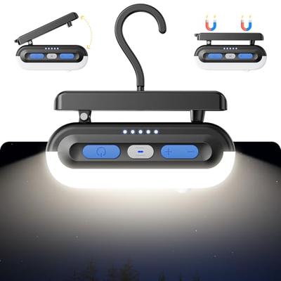 [Novo para 2026] Lanterna de Camping LED HAGOOGI com Sensor de Movimento, Recarregável Tipo-C, Compacta e Leve, Função 3 em 1 (Gancho/Ímã/Clipe), 5000m