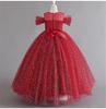Dulraxib Recital Dress for Piano Junior Long Formal Kids Party Concert Dress Wedding Tulle Dress Girls, Children's Dress, Dress, Dress, - Children's