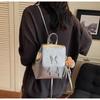 High-end Bag Women's Backpack Fashionable Schoolbag College Students Commuter Hand-carried Small