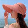 Sun Protection Outdoor Womens Summer Sun Hat With Large Brim And Detachable Top For Cycling And Beach