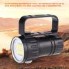 3.7V 28800Lm LED Photography Diving 80m Flashlight Torch with Bracket Stand