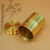 Brass Holder Household Portable High-end Toothpick Container Box Bedroom Restaurant Living Room Dustproof Drop-resista