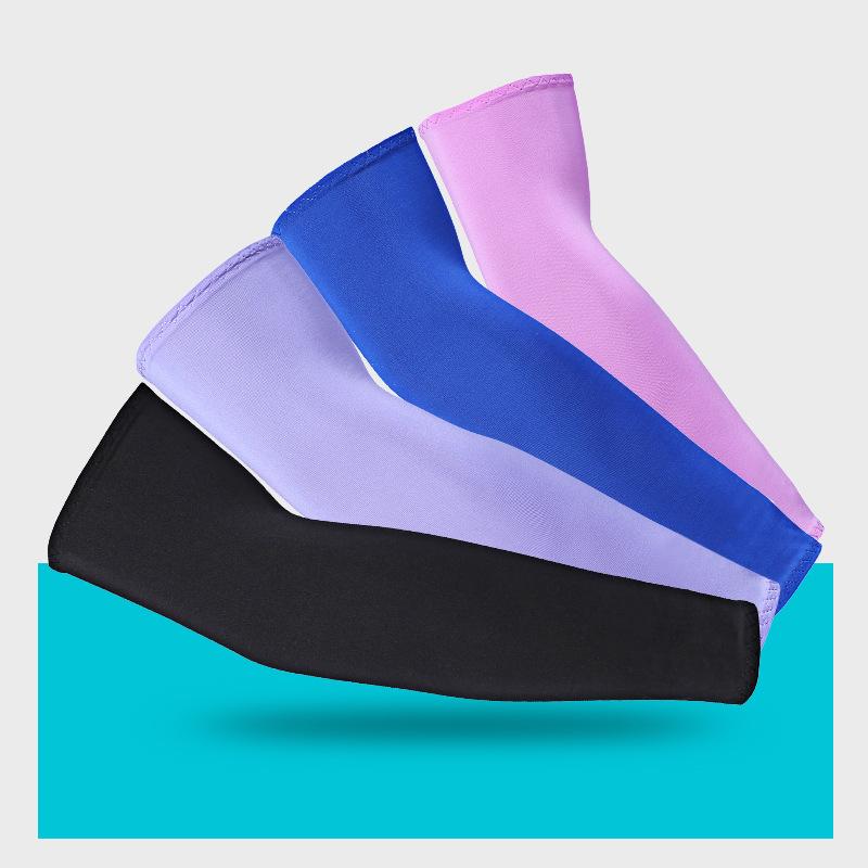 Summer New Cycling Arm Warmers For Men Women Girls Soft Driving Sunscreen Long-Sleeved Outdoor Solid Color Riding Sleeves