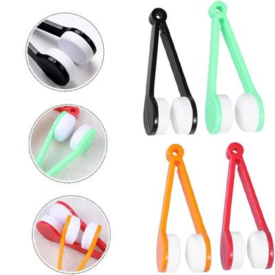 1/3/5 PCS Portable Glasses Cleaning Brush Spectacles Cleaner Glasses Cleaner Rub Eyeglass Cleaning Brush Wiping Tool Kit