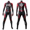 Susan Sue Storm Richards Anime Game Rivals Cosplay Costume Black And Red Zentai Sexy Gothic Jumpsuit Punk Jirai Kei Customized