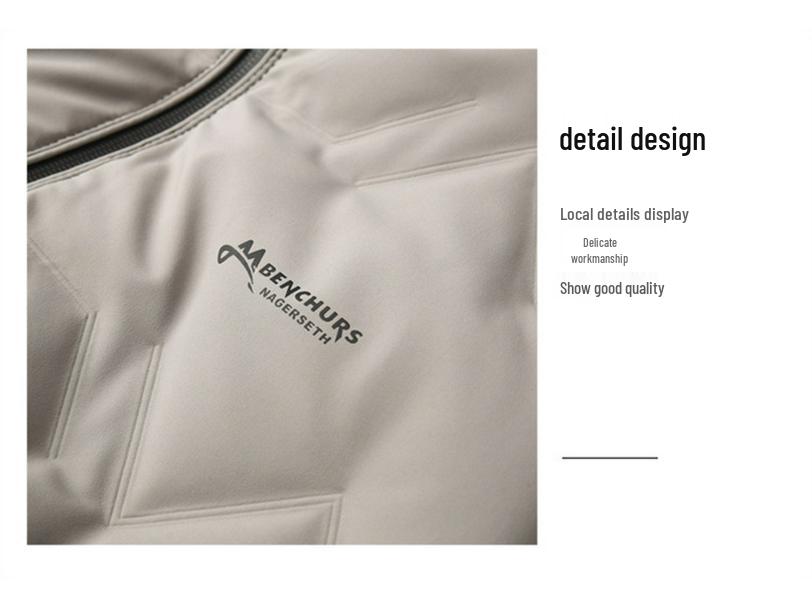 Men's Winter Business Casual Stand Collar Down Jacket - 2025 Edition, Thickened & Lightweight Fashionable Outerwear