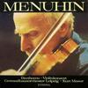 Disque vinyle YEHUDI MENUHIN LUDWIG VAN BEETHOVE Concert pour violon 827651 ETERNA Allemagne Classique Occasion